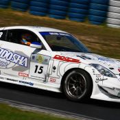 Igor Sushko in #15 Okabe Jidosha Dixcel Nissan Fairlady Z at Okayama 2008