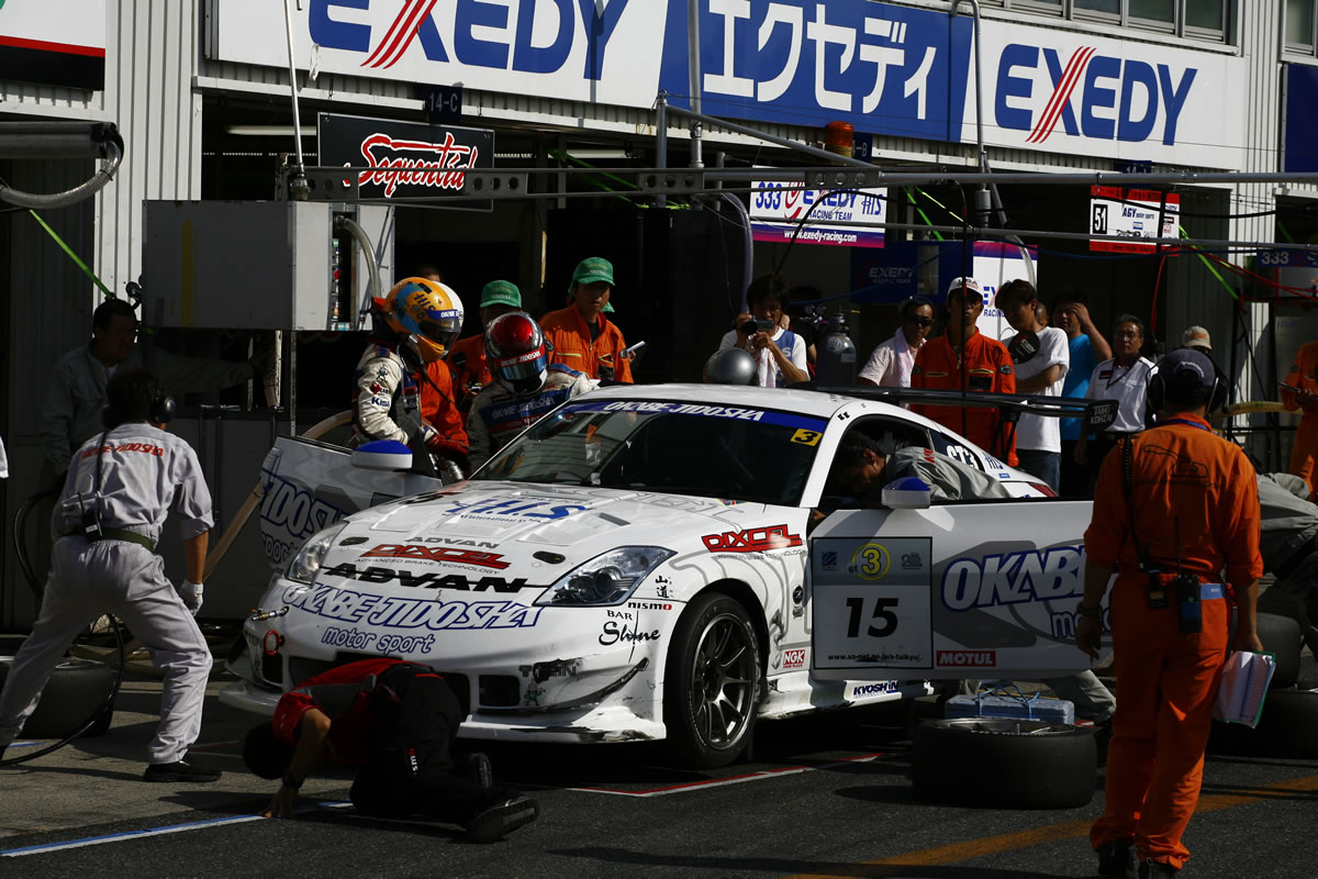 #15 Okabe Jidosha Dixcel Nissan Fairlady Z at Okayama 2008