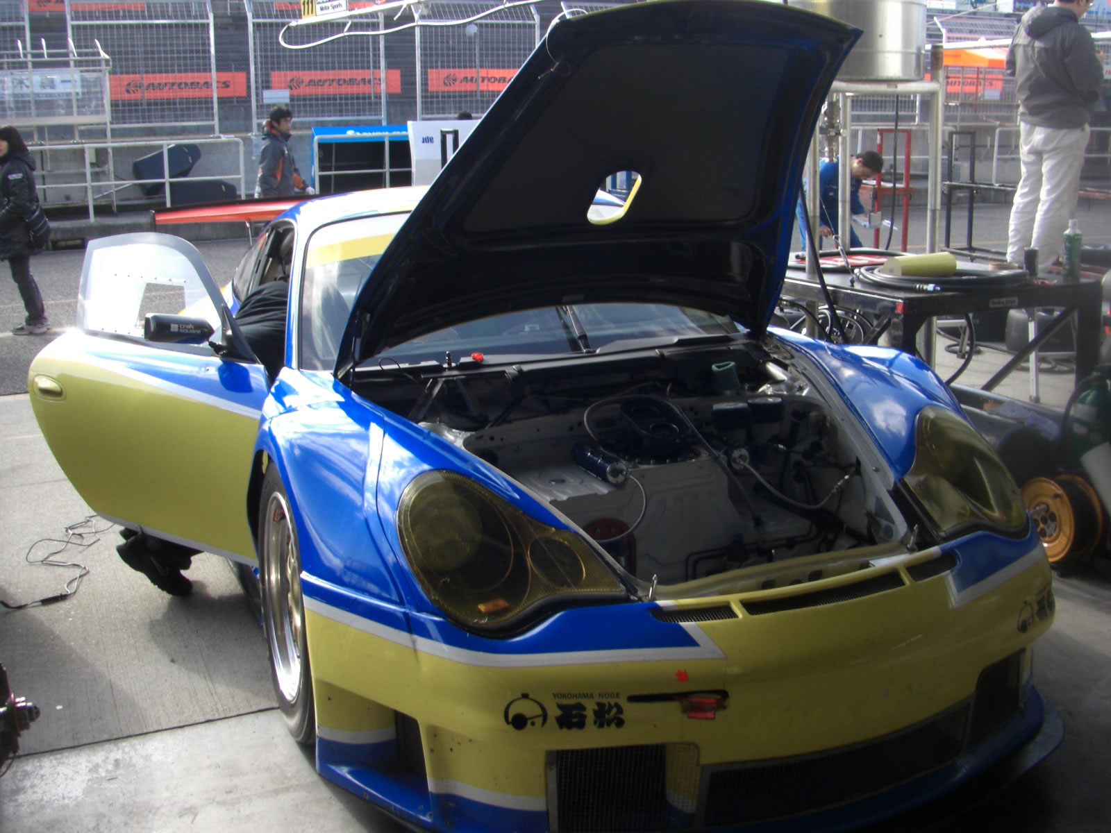 Porsche 911 GT3 RSR in Super GT