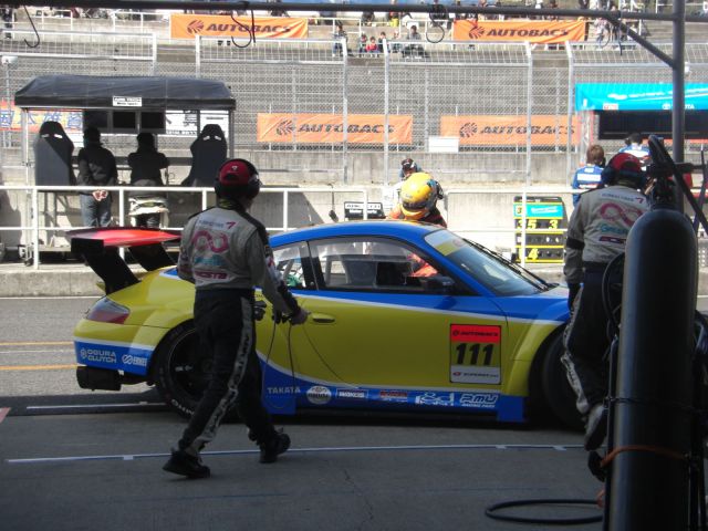 Porsche 911 GT3 RSR in Super GT