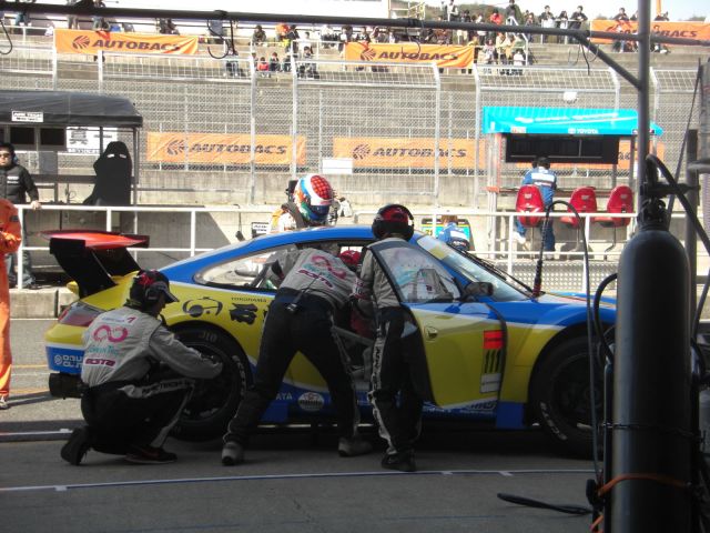 Porsche 911 GT3 RSR in Super GT