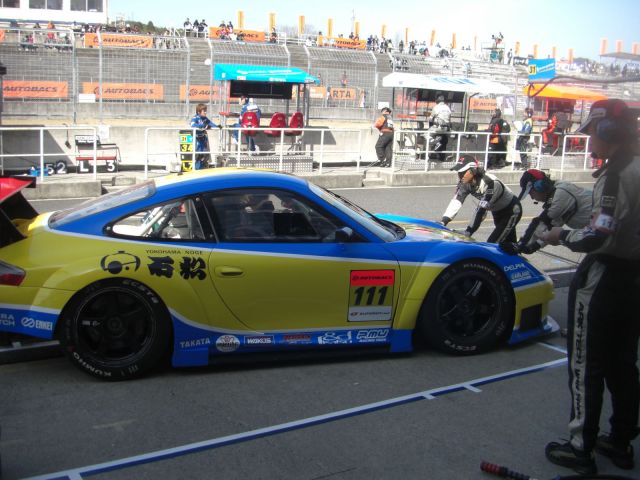 Porsche 911 GT3 RSR in Super GT