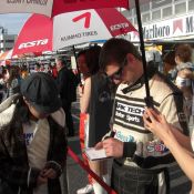 Igor Sushko signing autographs