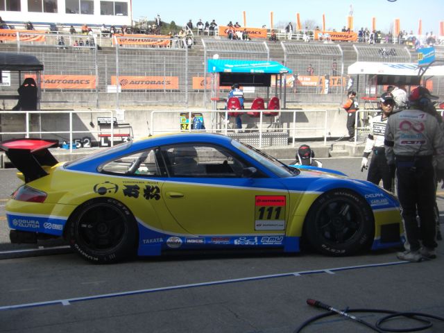 Porsche 911 GT3 RSR in Super GT