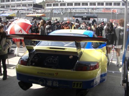 Porsche 911 GT3 RSR in Super GT