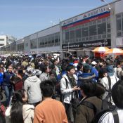 Super GT crowd at Okayama