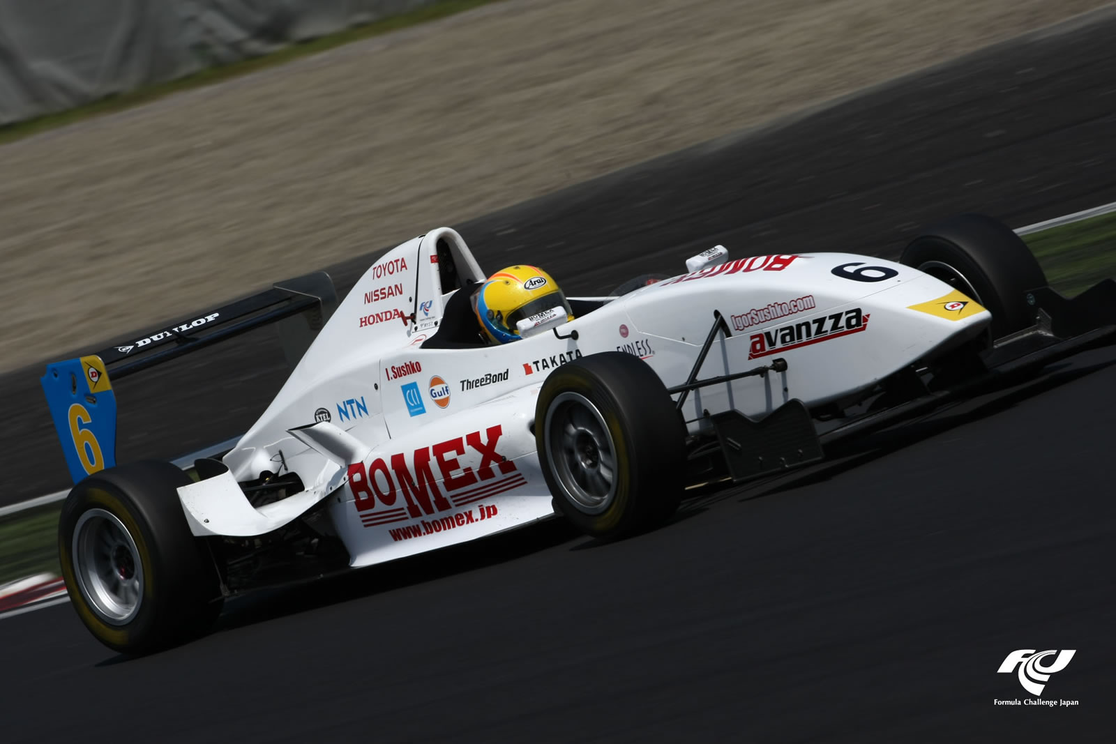 Igor Sushko #6 Avanzza x Bomex FCJ Formula Renault