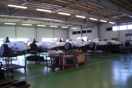 FCJ cars at the Suzuka Technical Center.