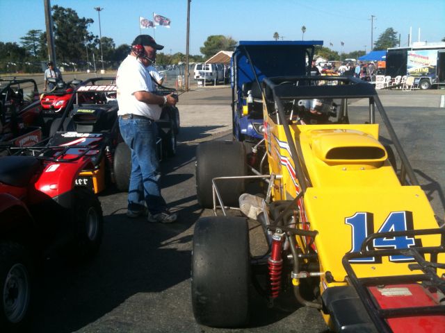 Pierson Racing Bos Sheet Metal USAC Sprint Car.