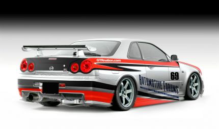 AF Nissan Skyline GT-R Rendering