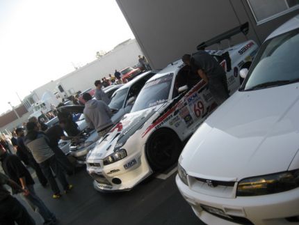 R35 Nissan GT-R event at Chiat Day after L.A. Auto Show.