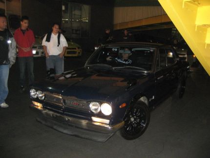 R35 Nissan GT-R event at Chiat Day after L.A. Auto Show.