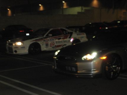 R35 Nissan GT-R event at Chiat Day after L.A. Auto Show.