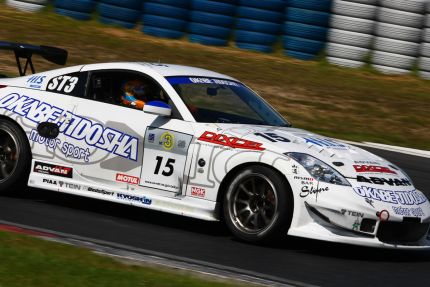 Igor Sushko in #15 Okabe Jidosha Dixcel Nissan Fairlady Z at Okayama 2008