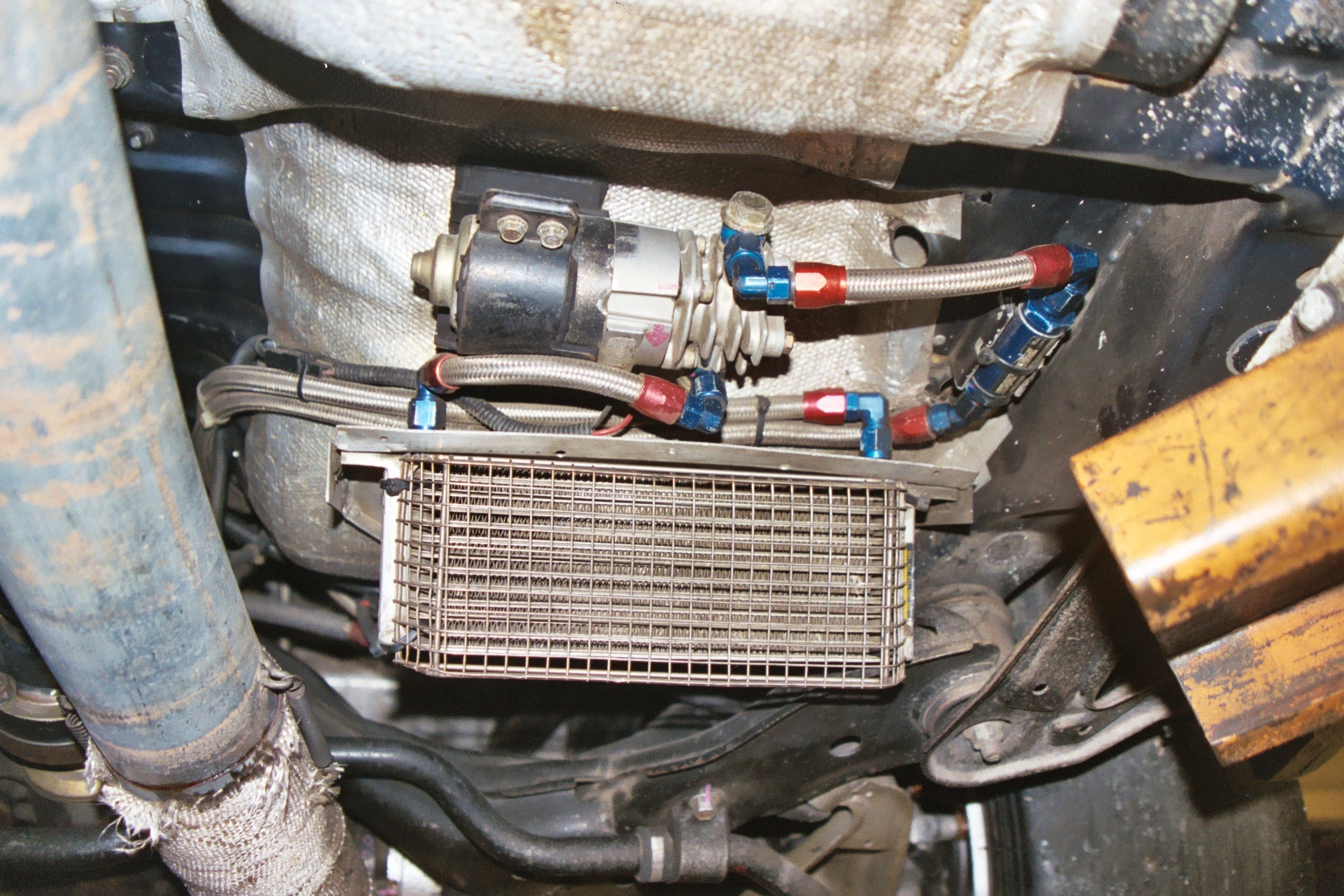 GT-R transmission cooler