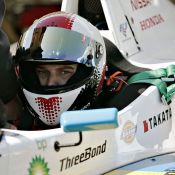Igor Sushko in the FCJ formula car at Suzuka Circuit.