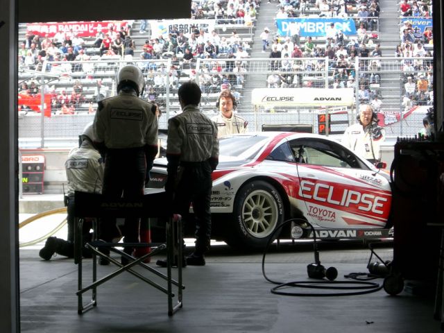 The Eclipse Advan Lexus SC430 - driven by Orido and Tsuchiya.