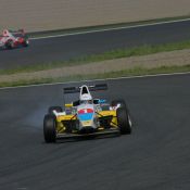 Igor Sushko at the Twin Ring Motegi circuit at test in the H.I.S. FCJ.