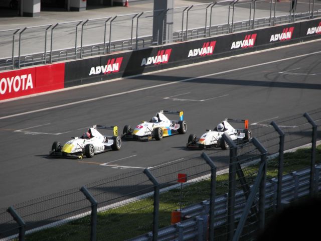 Igor Sushko competing at Fuji Speedway.