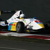 Igor Sushko in the #1 H.I.S. FCJ Formula at Fuji Speedway.