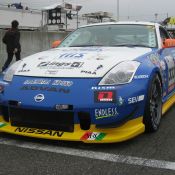 The #333 H.I.S. NISMO Z before the start of the race.