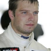 Igor Sushko after getting out of the car during the Sunday morning practice session. The heat at Fuji was extreme, since it's mi