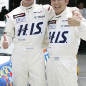 Yamazaki Manabu, reserve driver, and Igor Sushko.