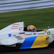 Igor Sushko at Fuji Speedway in the Japanese FCJ - Formula Renault. #1 H.I.S. car.