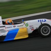 Igor Sushko at Fuji Speedway in the Japanese FCJ - Formula Renault. #1 H.I.S. car.