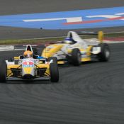 Igor Sushko at Fuji Speedway in the Japanese FCJ - Formula Renault. #1 H.I.S. car.