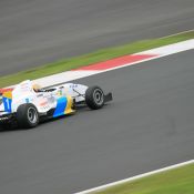 Igor Sushko at Fuji Speedway in the Japanese FCJ - Formula Renault. #1 H.I.S. car.