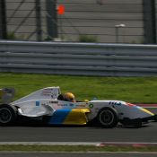 Igor Sushko at Fuji Speedway in the Japanese FCJ - Formula Renault. #1 H.I.S. car.