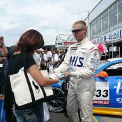 Igor Sushko signing autographs.