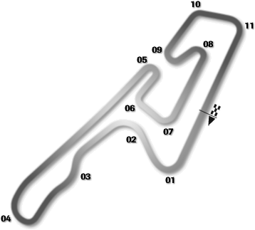 The Okayama Circuit in Japan.