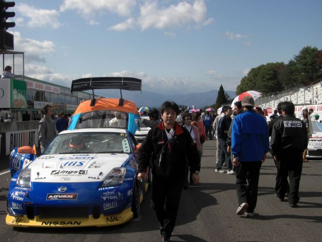 H.I.S. Nissan Fairlady Z at Sugo.