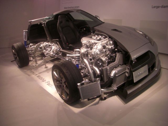 R35 Nissan GT-R at Tokyo Motor Show