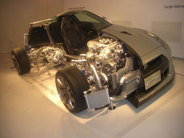 R35 Nissan GT-R at Tokyo Motor Show
