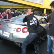 R35 Nissan GT-R event at Chiat Day after L.A. Auto Show.