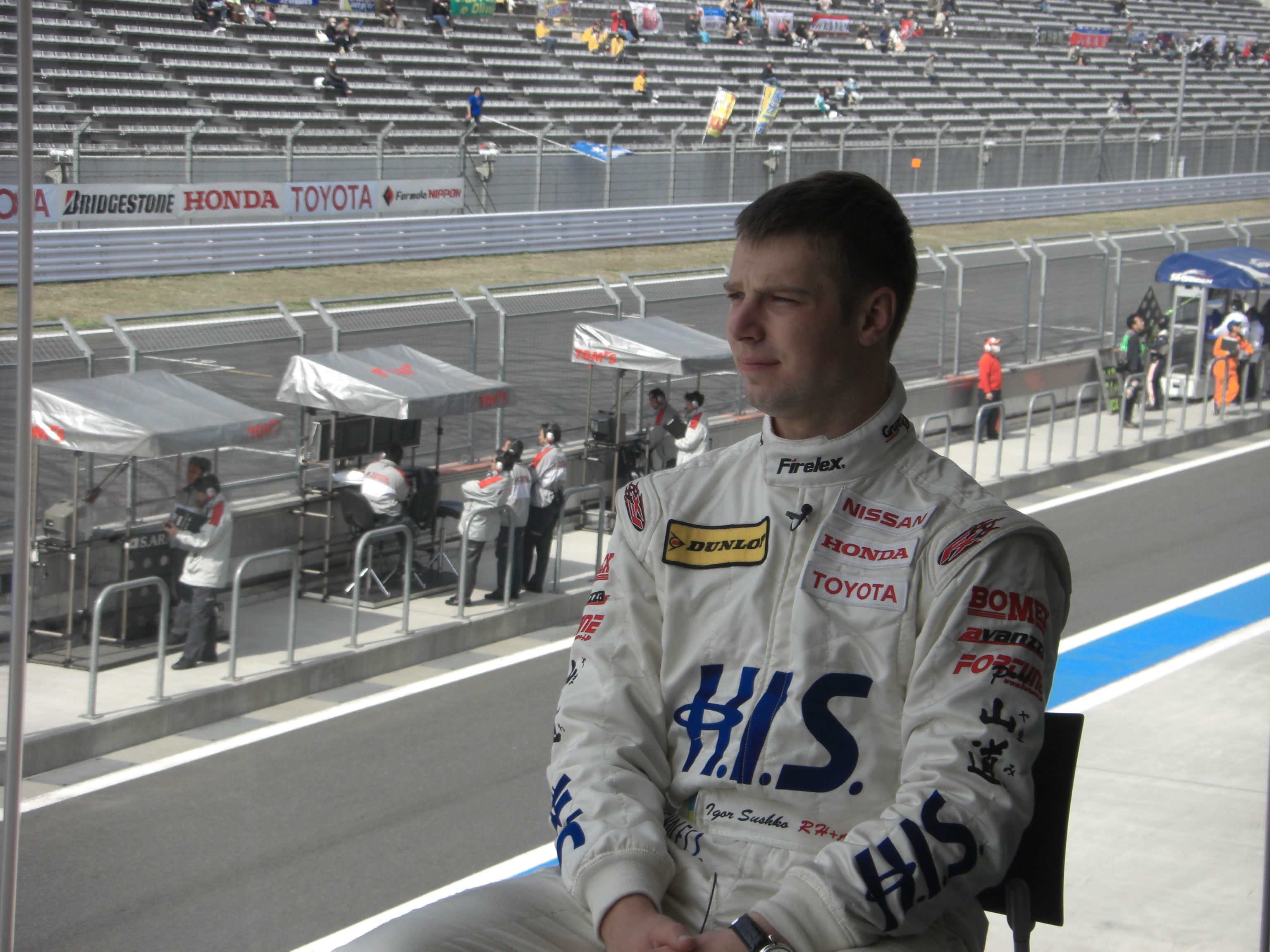 Igor Sushko at FCJ Formula Renault Round 1 at Fuji Speedway.