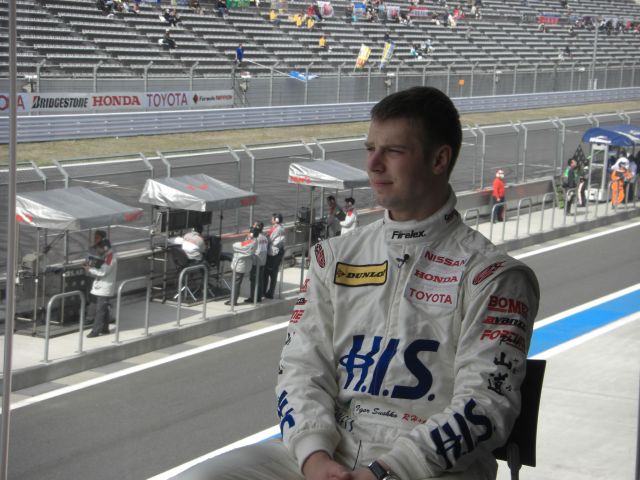 Igor Sushko at FCJ Formula Renault Round 1 at Fuji Speedway.