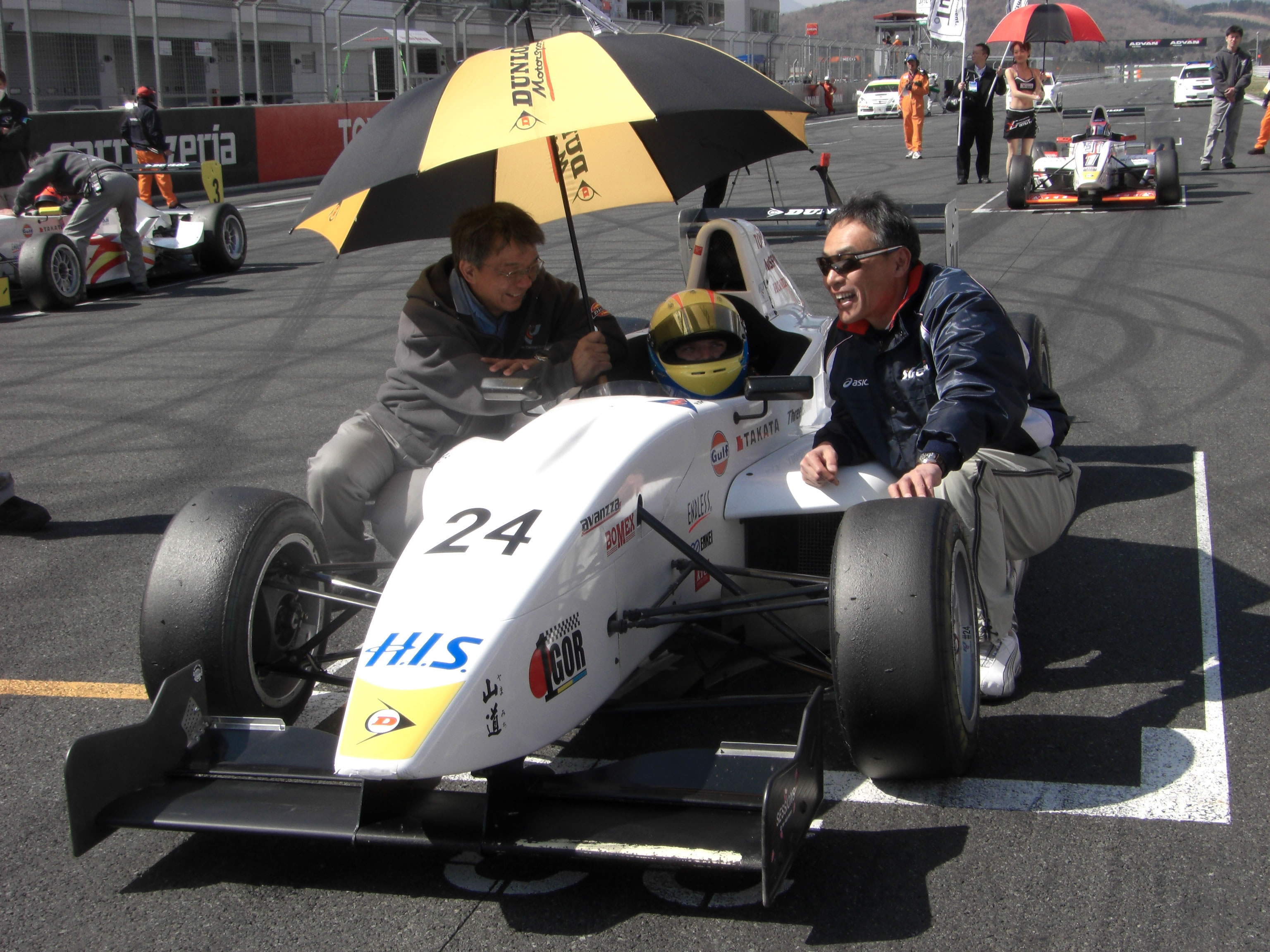 Igor Sushko at FCJ Formula Renault Round 1 at Fuji Speedway.