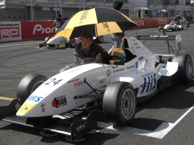 Igor Sushko at FCJ Formula Renault Round 1 at Fuji Speedway.