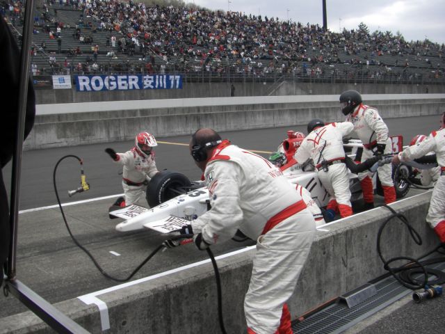 IRL #23 William Rast car driven by Townsend Bell.