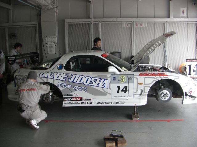 #14 Okabe Jidosha Dixcel Mazda RX7