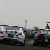 The #15 Okabe Jidosha Nissan Fairlady Z in Super Taikyu at 2008 Sendai Hiland 4HR race.