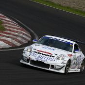 Igor Sushko in the #15 Okabe Jidosha Nissan Fairlady Z in Super Taikyu at 2008 Sendai Hiland 4HR race.