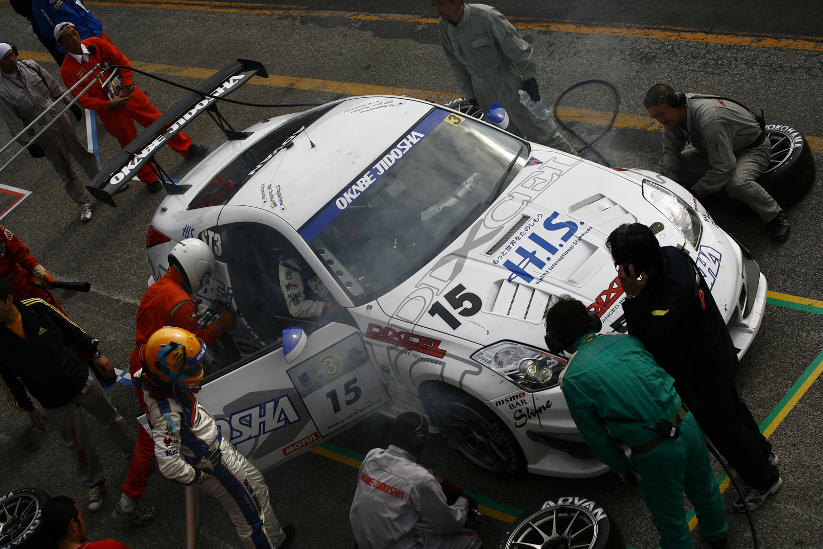 Igor Sushko at 2008 Sendai Hiland 4HR race.