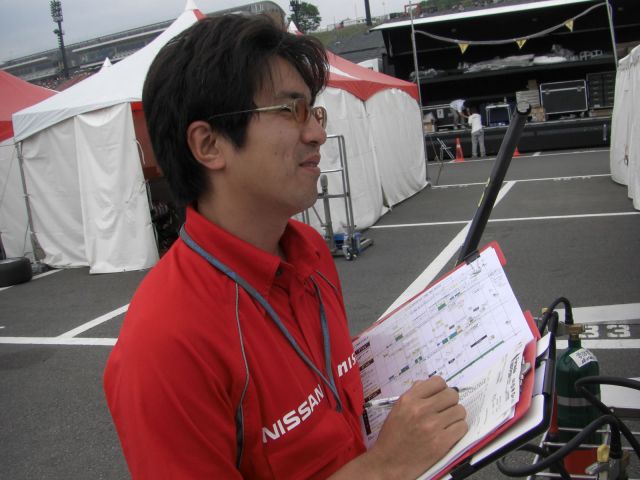 Zenta-san, NISMO support for FCJ.