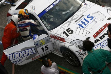 Igor Sushko at 2008 Sendai Hiland 4HR race.