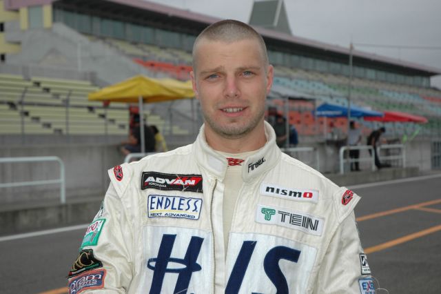 Igor Sushko at Tokachi 24-hour before the race.